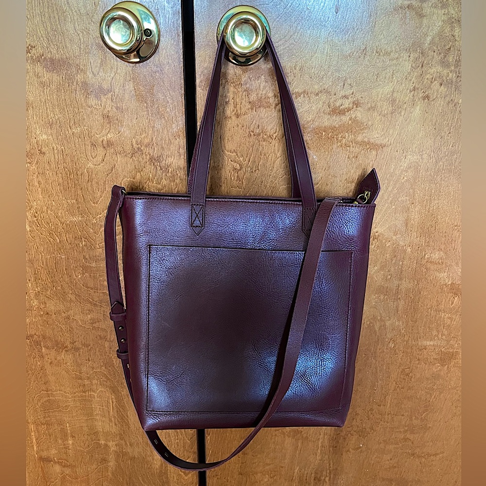 Madewell Zip Top Medium Transport Tote